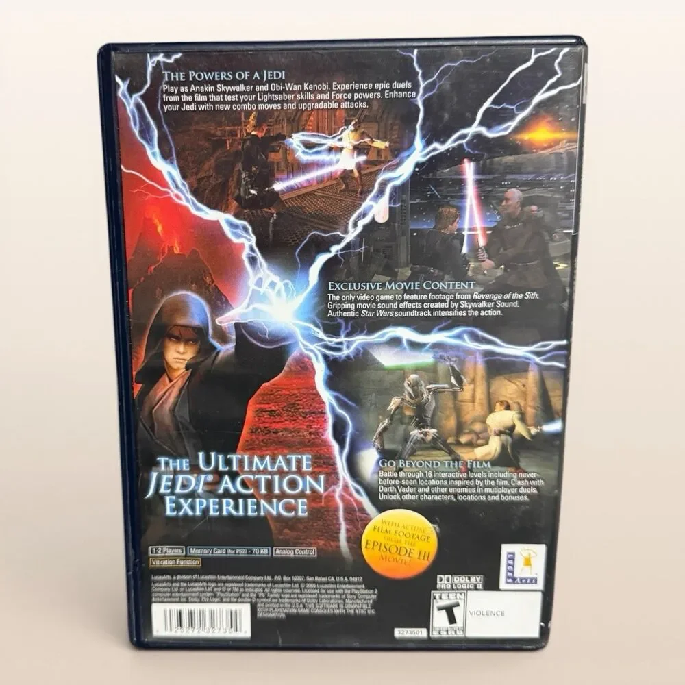 Sony PlayStation 2 (PS2) - Star Wars Episode III: Revenge of the Sith No Manual